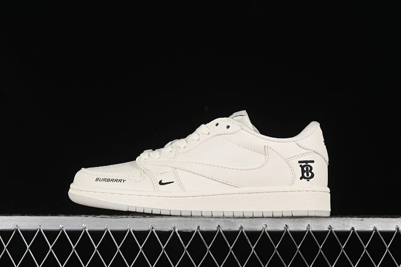 All categories Air Jordan Jordan series basketball shoes Air Jordan 1 Low High-end customized low-top sneakers Travis Scott x Fragment Design x Air Jordan 1 Low OG SP AJ1 Joe 1 Burberry joint-off-white crystal low-top cultural and casual sneakers BB6588-313